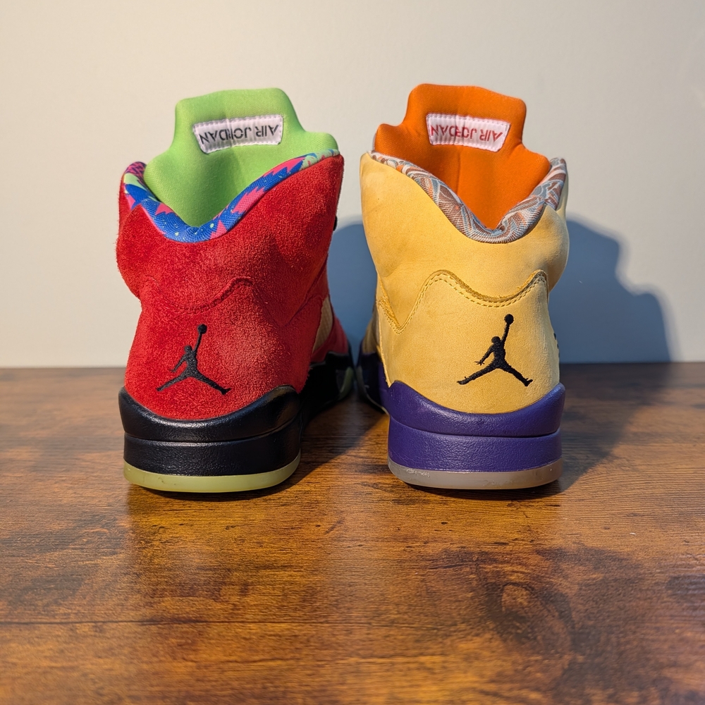 Air Jordan 5 Retro SE "What The" - CZ5725-700 - Men's Size 9 - Picture 3 of 8
